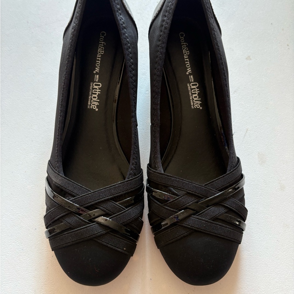 Croft & Barrow Ortholite Black Women's Dress Shoes
